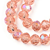 Electroplate Glass Beads Strands LS-EGLA-A034-T8mm-L24-2