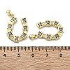 Brass Micro Pave Cubic Zirconia Pendants KK-U060-23G-04-3