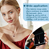12Pcs 3 Colors 304 Stainless Steel Satellite Chain Necklaces Set for Men Women NJEW-NB0001-15-6
