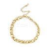 Rack Plating Brass Bracelets for Women BJEW-K244-06A-G-1