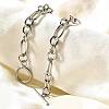 Tarnish Resistant Unisex 304 Stainless Steel Figaro Chain Bracelets X-BJEW-H541-06A-P-4
