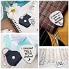201 Stainless Steel Guitar Picks AJEW-WH0348-48G-6