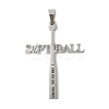 304 Stainless Steel Big Pendants STAS-U040-04P-1