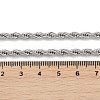 Tarnish Resistant 304 Stainless Steel Rope Chain Necklaces LS-STAS-M174-013P-2