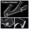 2-Tier Acrylic Sword Holder Stands ODIS-WH0086-122-4