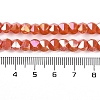 Electroplate Glass Beads Strands EGLA-B009-05A-02-4