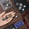 32Pcs 8 Styles Alloy Enamel Pendants ENAM-SC0005-13A-3
