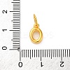925 Sterling Silver Letter Charms with Jump Rings LS-STER-R008-01G-O-3