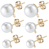 304 Stainless Steel Stud Earring Findings EJEW-SP0001-17H-7