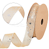 20 Yards Polyester Printed Grosgrain Ribbon OCOR-WH20005-32A-04-5