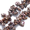 Natural Keshi Pearl Beads Strands PEAR-S021-158B-02-1