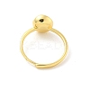 Brass Open Cuff Ring Settings LS-KK-G518-10G-04-3