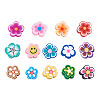  Handmade Polymer Clay Cabochons CLAY-TA0001-07-12