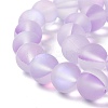 Synthetic Moonstone Beads Strands G-E573-01C-03-3