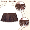 1Pc Suede Fabric Tassels Ribbon OCOR-GF0005-60A-04-6