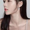 Natural Pearl Teardrop Stud Earrings JE1078B-6