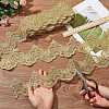 7.5 Yards Polyamide Flower Embroidery Lace Trim for Garment Accessories OCOR-NB0002-02-3