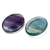 Oval Natural Fluorite Worry Stone G-R487-01K-2