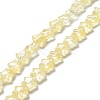 Transparent Glass Beads Strand GLAA-F112-02D-1