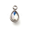 304 Stainless Steel Pendants STAS-Q346-04P-10-1