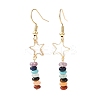 Golden 304 Stainless Steel Dangle Earring EJEW-JE05673-01-1