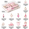 20Pcs 10 Styles Rack Plating Alloy Enamel Pendants ENAM-FS0002-74-4