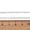 1.5MM 304 Stainless Steel Cable Chain Necklaces NJEW-T016-29P-5