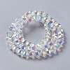 Glass Imitation Austrian Crystal Beads GLAA-F108-03-2