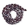 Transparent Electroplate Glass Beads Strands LS-EGLA-N013-T6mm-B03-2