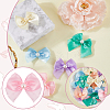 72Pcs 6 Colors Bowknot Polyester Ornament Accessories DIY-SP0003-60B-5