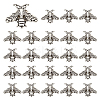 24Pcs Bees Alloy Brooch JEWB-ME0001-21AS-1