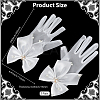 Polyester Bride's Lace Gloves AJEW-WH20120-23C-2