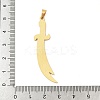 304 Stainless Steel Big Pendants STAS-F326-20G-3
