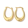 Rack Plating Brass Hoop Earrings EJEW-L224-68G-1