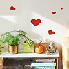 2Pcs Plastic Drawing Painting Stencils Templates DIY-WH0732-052-4