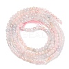 Natural Morganite Beads Strands G-F770-C05-03-3