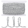 25 Yards Polyester Filigree Sparkle Tinsel Hanging Garland DIY-CY0001-97D-1