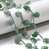 Natural Green Aventurine Beads Strands G-K382-C08-01-2