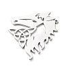 304 Stainless Steel Pendants STAS-D202-06P-2