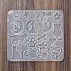 Kitten Earrings Pendants DIY Silicone Mold X1-DIY-Q033-08C-3