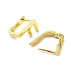 Brass Letter Stud Earrings for Women EJEW-A038-01F-G-2