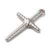 Non-Tarnish 304 Stainless Steel Pendants STAS-R223-06B-2