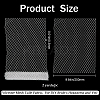 Big Eye Mesh Polyester Organza Veil DIY-WH0028-94B-2