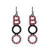 Halloween Alloy Rhinestone Dangle Earrings FS-WG03594-03-1