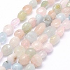 Natural Morganite Beads Strands G-K230-16-1