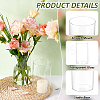 Transparent Glass Hydroponic Vase AJEW-WH0348-441B-4