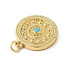 Rack Plating Brass Pendants KK-H431-57G-3