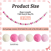 Cotton Christmas Pompom Ball String Ornaments AJEW-WH20020-101B-2