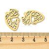 201 Stainless Steel Pendants STAS-U003-22G-3