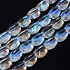 Electroplate Glass Beads Strand EGLA-S188-23-B02-1